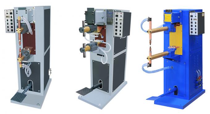 वायवीय स्वचालित स्पॉट वेल्डिंग मशीन स्टेनलेस स्टील हवाशी प्रतिरोध तार जाल प्रदान किया गया 0