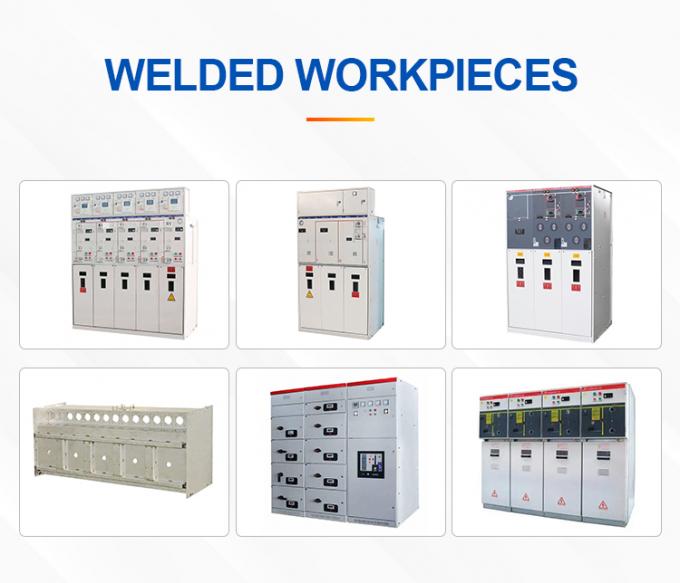 Hwashi नई स्थिति बैटरी ऊर्जा भंडारण कैबिनेट स्वचालित वेल्डिंग और पीसने स्टेशन रोबोट केस 7