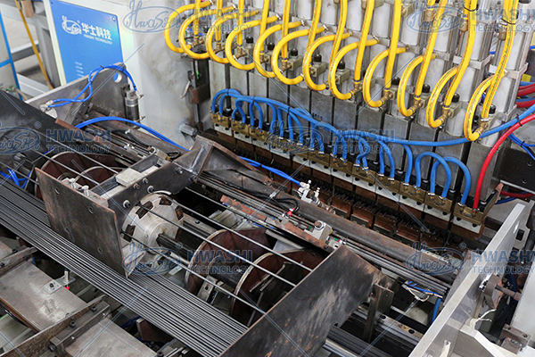 वायर मेष डेक शेल्फ उत्पादन लाइन के लिए उन्नत स्वचालित वायर शेल्फ वेल्डिंग मशीन 5