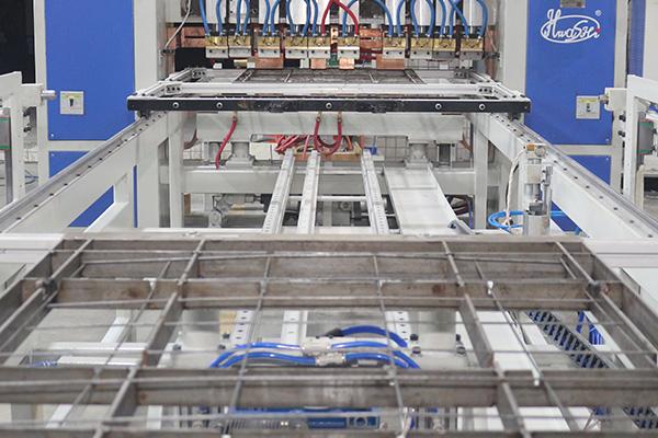 रेफ्रिजरेटर तार ट्यूब संघनित्र उत्पादन लाइन मशीन, वेल्डिंग और झुकने की मशीन 6