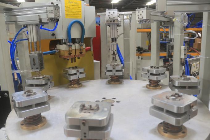 Hwashi Cap Cover Automatic Spot Welding Machine with Multi Welding Station 1