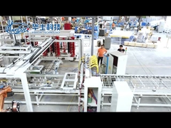 IBC केज फ्रेम ट्यूबलर मेश फ्रेम स्वचालित वेल्डिंग मशीन