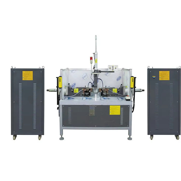 HWASHI 20KVA स्टेनलेस स्टील पॉट हैंडल और कान क्षैतिज बट वेल्डिंग मशीन कुकवेयर व्यंजन कुक के लिए स्पॉट वेल्डर