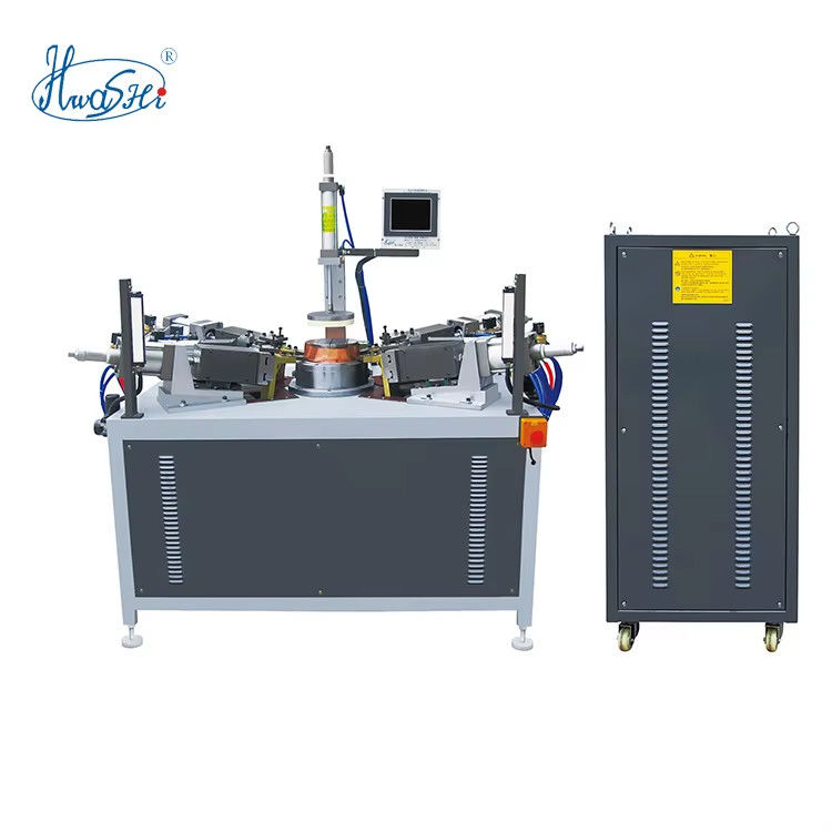 HWASHI 20KVA स्टेनलेस स्टील पॉट हैंडल और कान क्षैतिज बट वेल्डिंग मशीन कुकवेयर व्यंजन कुक के लिए स्पॉट वेल्डर