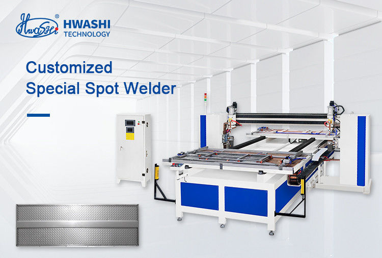 Hwashi 20-Head 380V 2-चरण स्पॉट वेल्डिंग मशीन स्टेनलेस के लिए स्वचालित स्पॉट वेल्डर