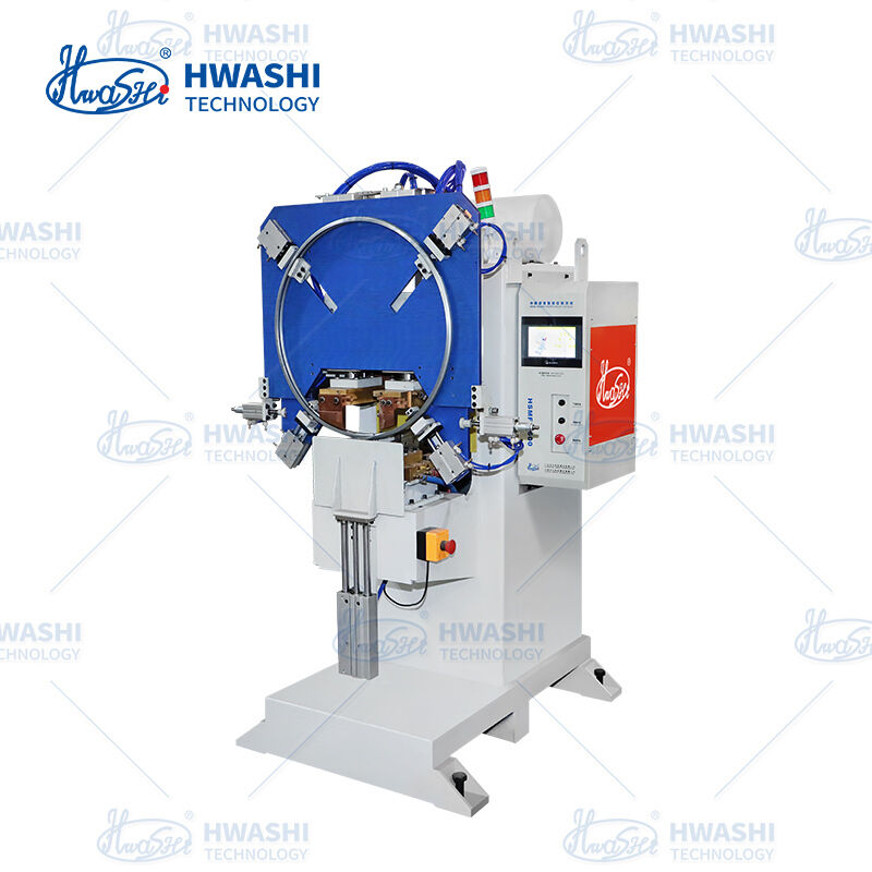 Hwashi MFDC डबल हेड स्पॉट वेल्डर बैरल हुप लॉक क्लिप के लिए∙∙
